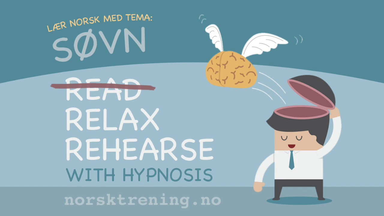 Relax and learn Norwegian: Lær norsk med tema SØVN