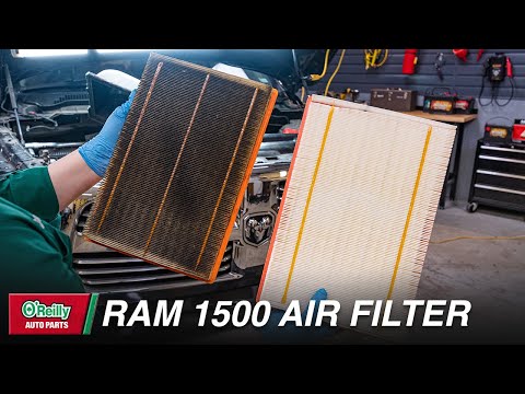 How To: Change the Air Filter on a 2011-2018 RAM 1500 Big Horn