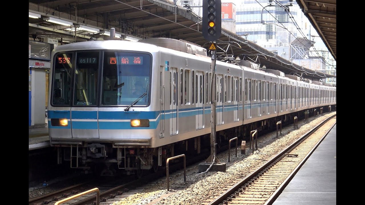 4K】残り1本!東京メトロ05系4象限チョッパ制御車(17番編成) 到着・発車