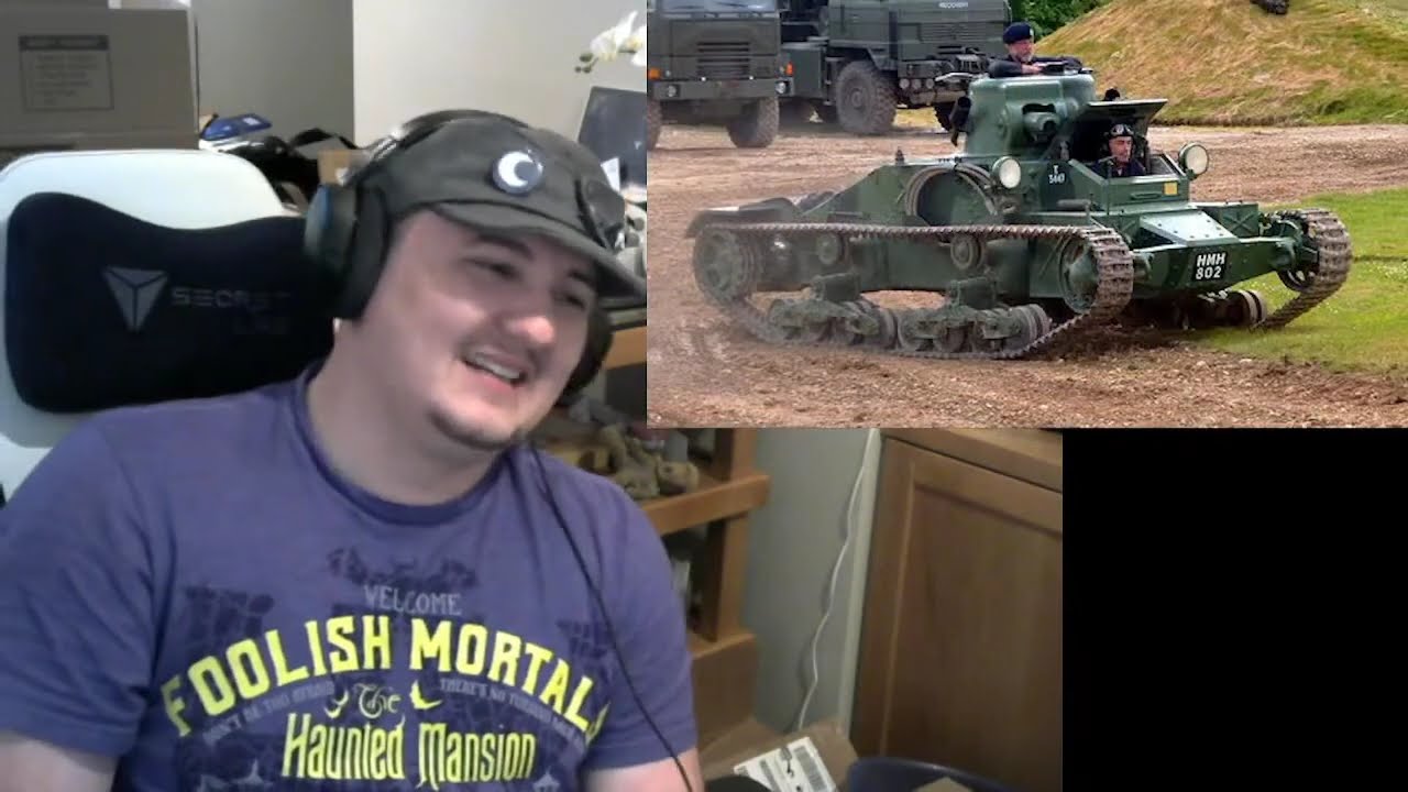 Joe Reacts Live: LazerPig: In defence of the Crusader Tank