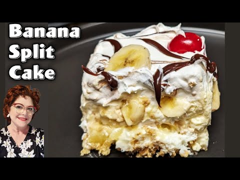 Banana Split Cake - Check This Out - One Of My Absolute Favorites