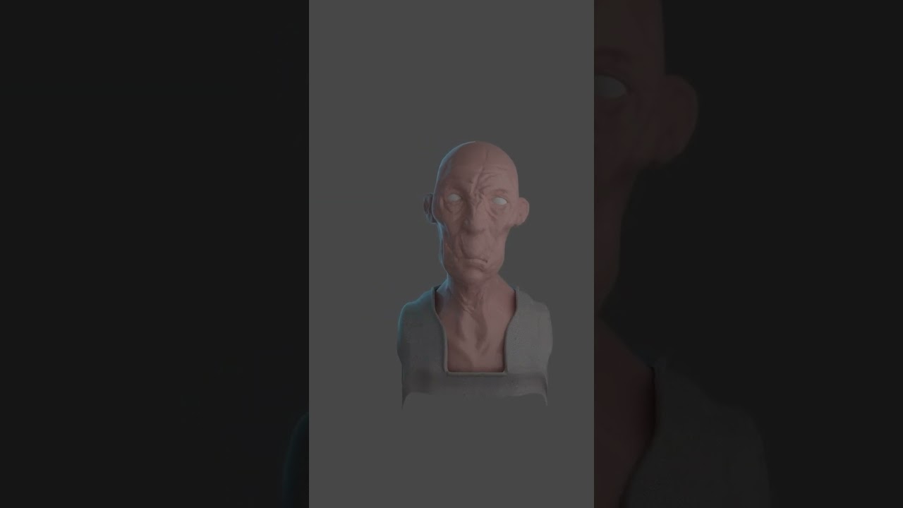 low end pc sculpture using blender