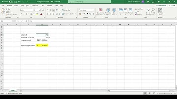 How to calculate Mortgage monthly payments with Excel PMT function