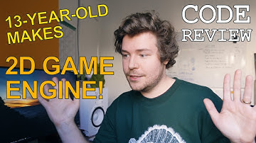 2D Game Engine by 13-YEAR-OLD! // Code Review