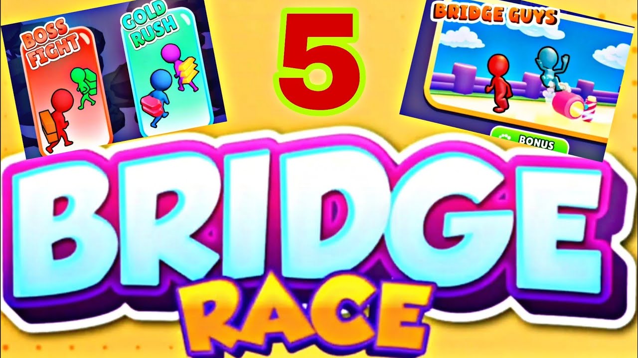 Bridge Race | Intense Gameplay! Outsmarting All Opponents & Epic Wins.5