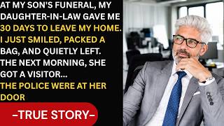 My Daughter-in-Law Kicked Me Out At My Son's Funeral – 3 Days Later She Regretted Everything.