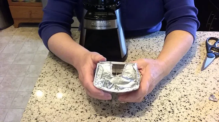 Cuisinart Burr Coffee Grinder---Addressing Static Cling