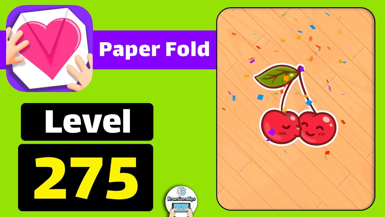 Paper Fold - Level 275 Answer