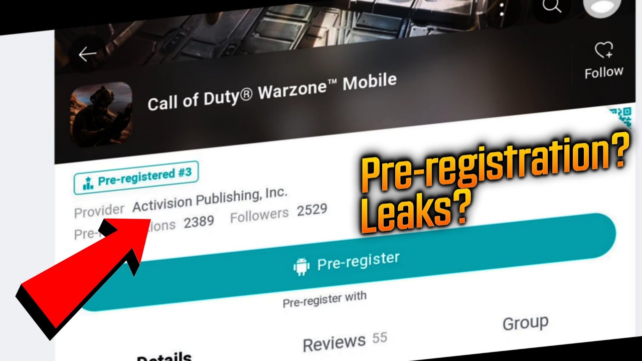Warzone Mobile Pre-registration Link and Leaks