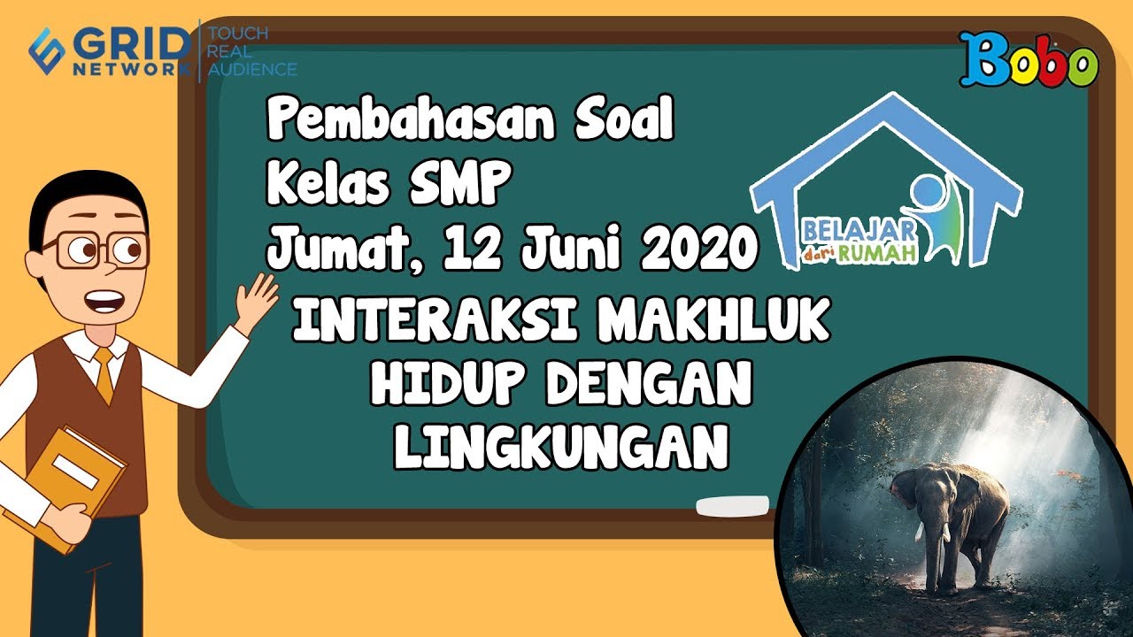 Soal Ipa Kelas 7 Materi Interaksi Makhluk Hidup Dengan Lingkungan