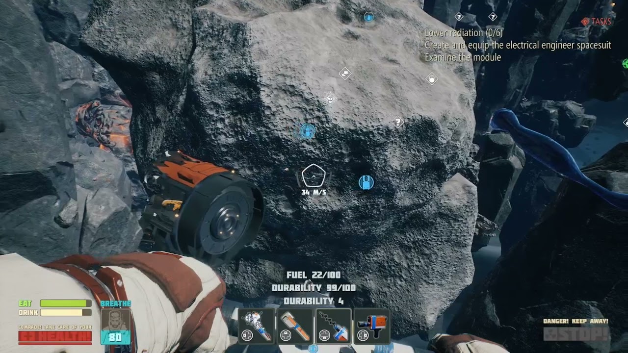 Breathedge enhanced flashlight blueprint location YouTube