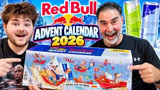 We Unboxed the NEW 2026 Red Bull Advent Calendar! Winter & Festive Edition Taste Test