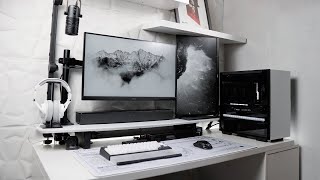Bikin Setup Meja Clean Aesthetic Untuk Wfh & Gaming English Sub Available
