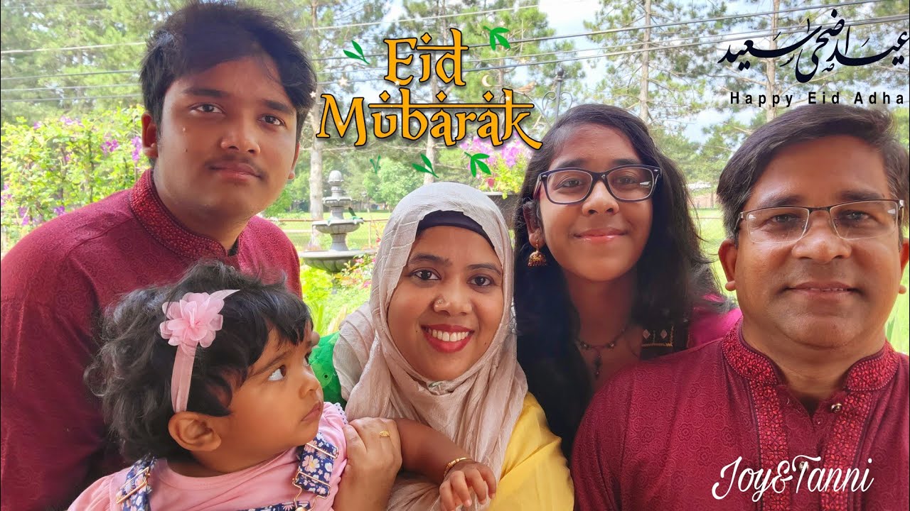 Eid Vlog 2021 || Eid al-Adha celebration in America || Joy&Tanni