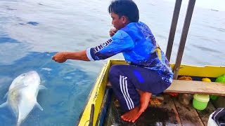 SERUNYA MANCING TEKNIK TOMBA, DUA TOMBA LANGSUNG DITENGGELAM IKAN INI