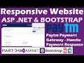 Responsive Website-ASP.NET&Bootstrap-Part 34-Online Shopping Site-Paytm Payment Gateway Response