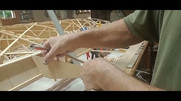 FP202 Scratch build from prints E89 aileron horn spar, false ribs, 1" stiffener