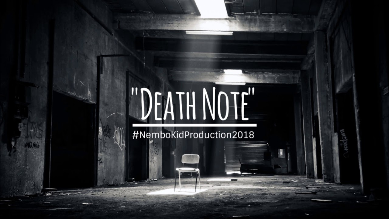 "Death Note" Black M Type Beat Sick Rap Dope Bass (prod.Nembo Kid)