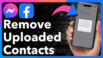 Hoe u geüploade contacten op Facebook en Messenger verwijdert
