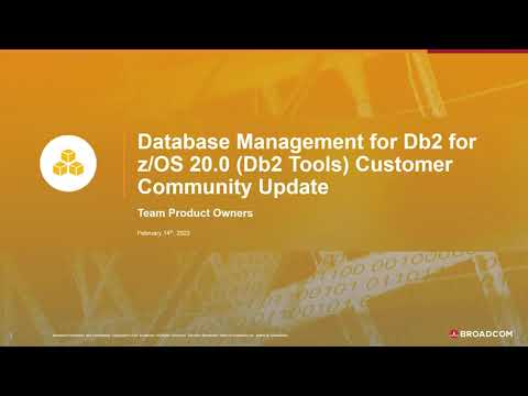 [REPLAY] Db2 Tools Community Update (February 2022)