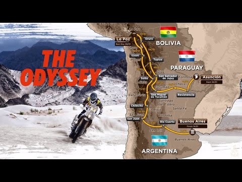 The route / El recorrido / Le parcours – Dakar 2017