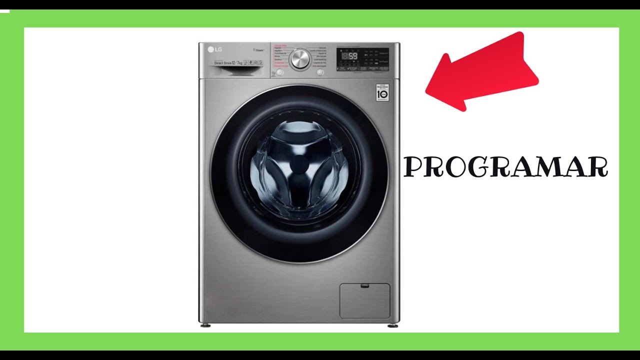 Lg Inverter Direct Drive 7 Kg Bedienungsanleitung lavadora lg inverter direct drive 7 kg programas - YouTube