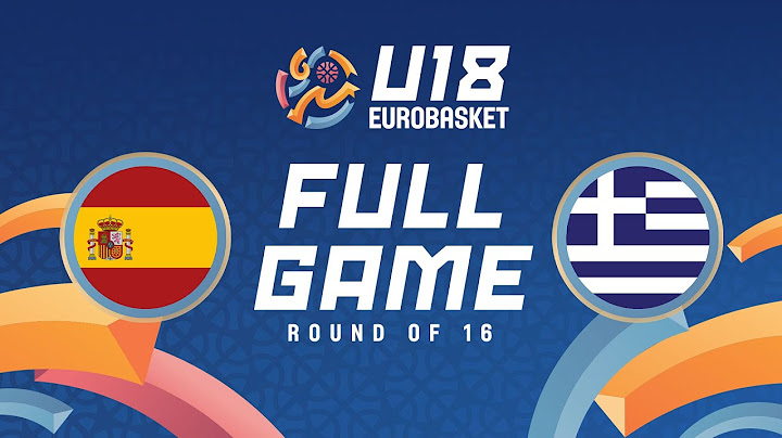 Round of 16: Spain v Greece | Full Basketball Game | FIBA U18 Women's EuroBasket 2025