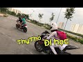 Đi Học Bằng BMW S1000RR - Thy Thỏ Bị Trẻ Trâu "Thách" Đua   | Minh Biker