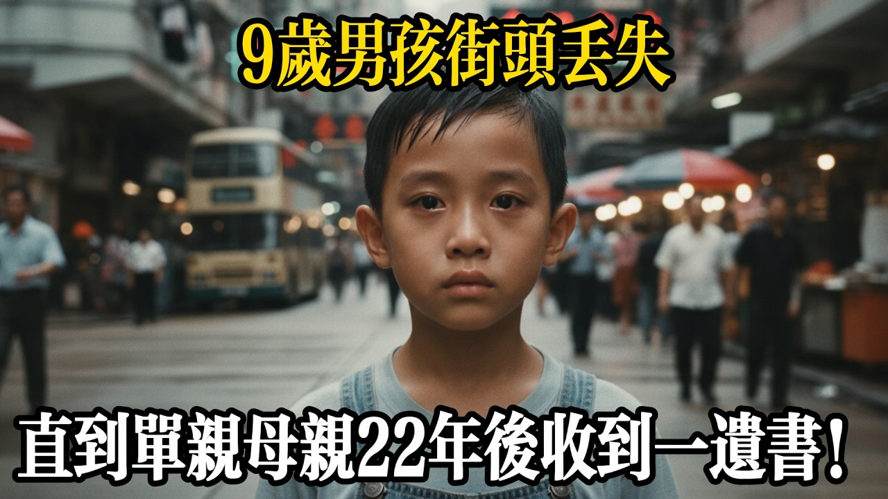9歲男孩街頭丟失，單親母親苦尋半生，22年後臨終收到一封信，打開後當場癱軟！#退休後 #老年生活 #老年#生活經驗 #幸福 #人生 #故事 #老年 #退休後 #情感 #人生感悟 #養生  #老年生活
