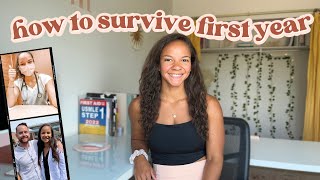 start med school STRONG | study tips, money, balance | 13 top tips to survive your first year