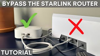 How To Bypass The Starlink Gen 3 Router by Starlink Hardware 21,526 views 3 months ago 4 minutes, 34 seconds