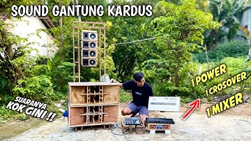 HAJATAN OKE HOREG OKE ‼️ Sound gantung kardus miniatur cek sound