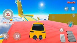Taxi Car Mega Ramp Stunt: GT Car Racing Stunt Game - Android Gameplay screenshot 1