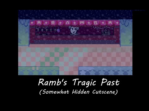 Ramb's Tragic Past (Somewhat Hidden Cutscene) Deltarune Chapter 3!