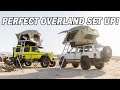 Desert Overland Camping with TJ Hunt & the Boys! | Jeep XJ & Mercedes 4x4 G-Wagon