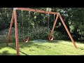 How to Build the Spider Wooden Swing Set! Installation Steps for Making the BEST Wood Swing Set.