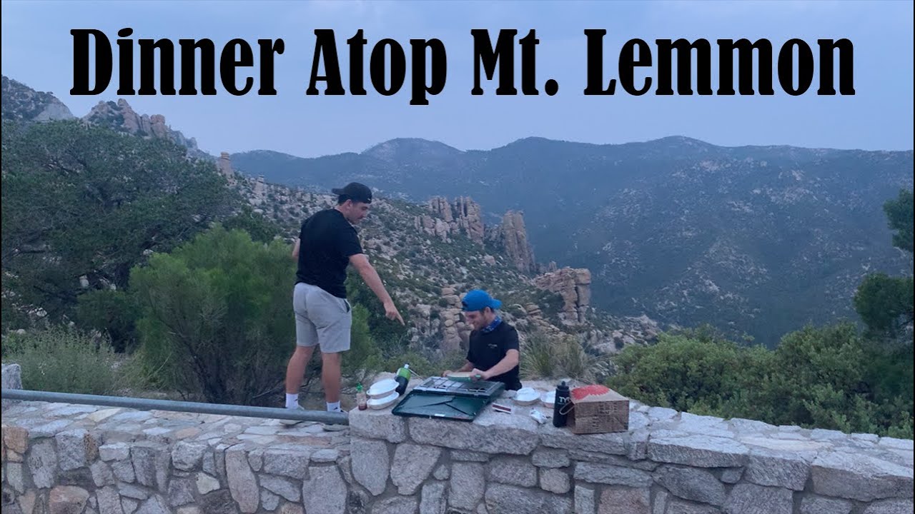 Truck Camping Enjoying Dinner atop Mount Lemmon in Tucson, AZ. YouTube