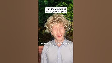 How the Dutch keep their youthful glow ✨ #dutchlife #antiaging #sketchcomedy