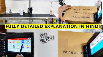 2 IN 1 Automatic & Manual Batch Coding - Price, Date, Batch printing on any object
