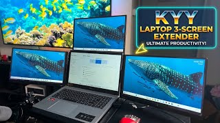 KYY X90G 15.6' Triple Monitor - Unboxing and Review