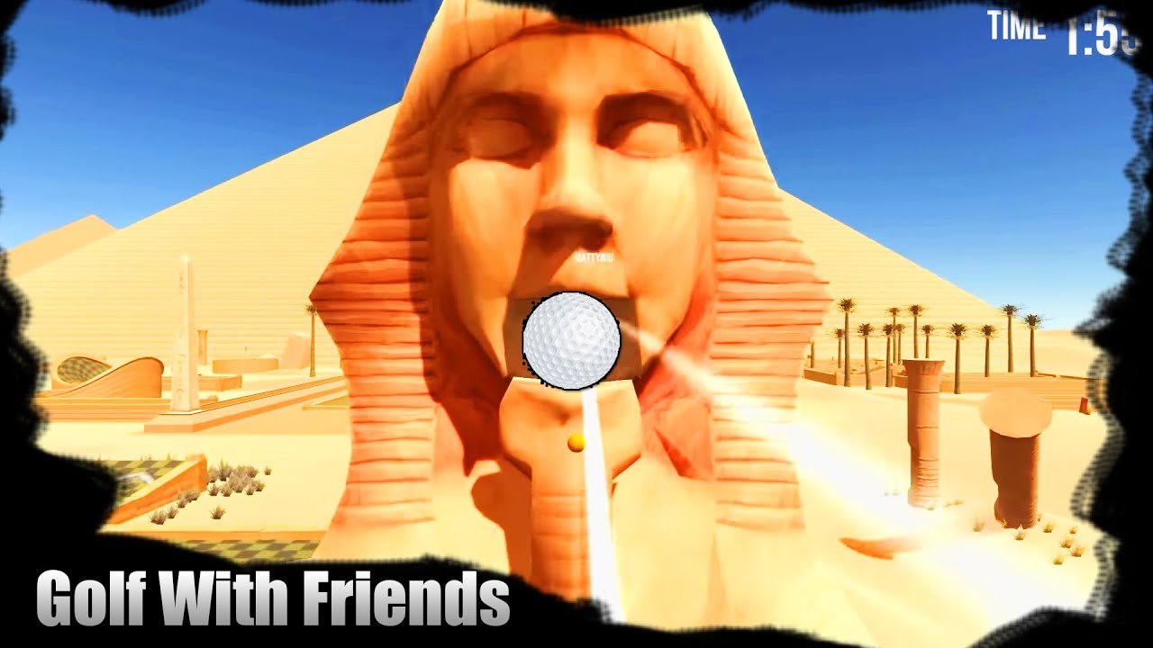 Chillowa gierka w egipcie  - Golf With Friends /w Charlie, Manoyek, Flothar, Mattyniu
