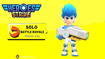 Heroes Strike - Gameplay Walkthrough Part 4 - Solo Battle Royale (iOS, Android)