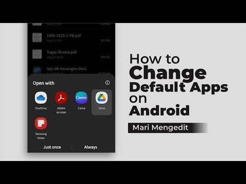 How to Reset & Change Default Apps on Android to Open PDF File