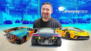 CONOCÍ SHEEPEY RACE! LAMBOS Y R8s TWIN TURBO | JUCA