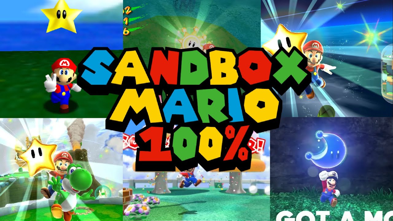 Sandbox Mario 100% in 22:40:12 - YouTube