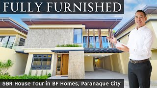 House Tour P87 · &quot;READY for MOVE IN!&quot; · Fully-Furnished STYLISH Paranaque 5BR House &amp; Lot for Sale