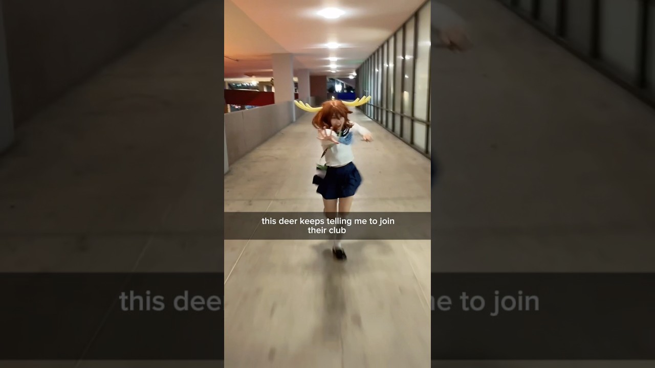 will you join??? | My Deer Friend Nokotan Cosplay #mydeerfriendnokotan #anime #cosplay #hamucotton
