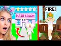 Going To The WORST RATED HAIR DRESSER In Adopt Me.. (Roblox)