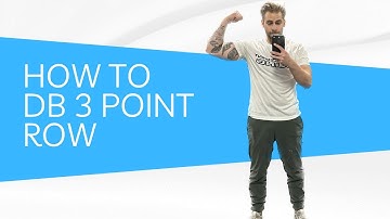 How to #DB 3 Point Row