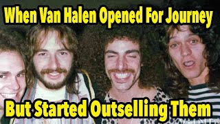 When Van Halen Opened For Journey But Started Outselling Them on the Charts